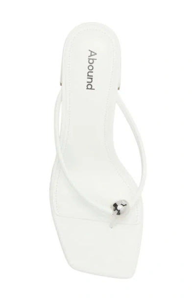 Abound Trysta Sandal In White