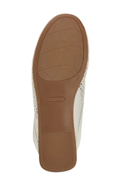 Nine West Daniela Mesh Mule In Multi