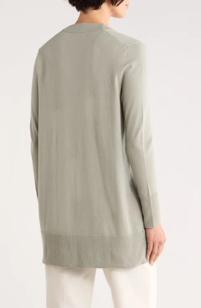 Nordstrom Open Front Cardigan In Gray