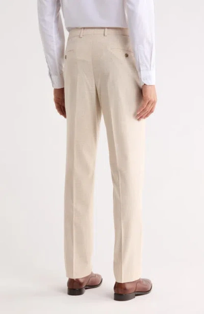 Construct Plaid Suit Pants In Multi