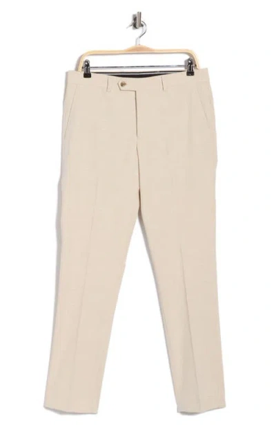 Construct Plaid Suit Pants In Multi