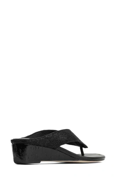 Donald Pliner Vylette Wedge Flip Flop In Multi