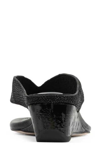 Donald Pliner Vylette Wedge Flip Flop In Multi