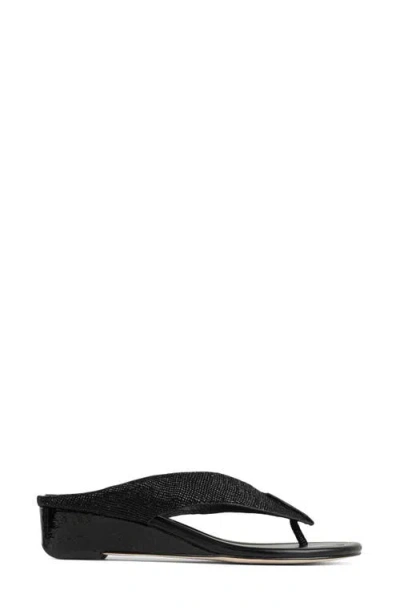 Donald Pliner Vylette Wedge Flip Flop In Multi