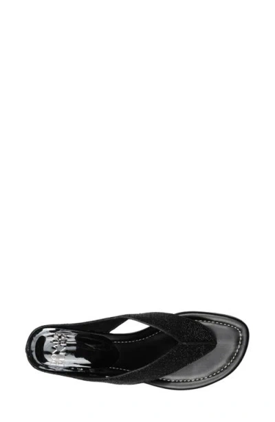 Donald Pliner Vylette Wedge Flip Flop In Multi