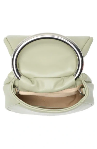 Bcbg Statement Hardware Clutch In Green