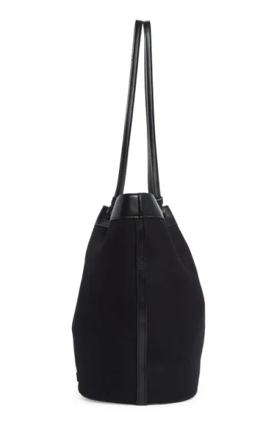 Bcbg Canvas Tote Bag In Black
