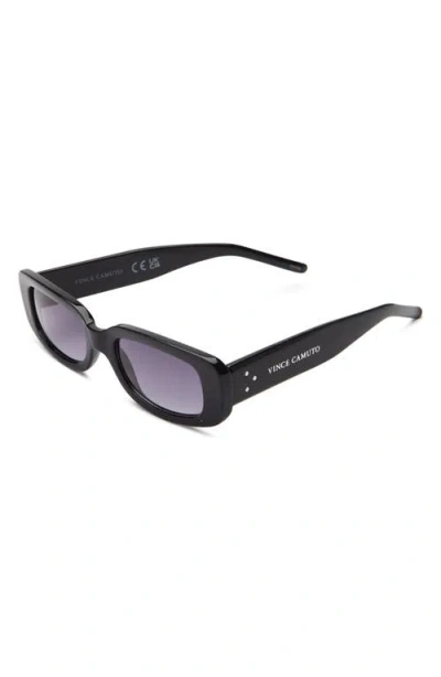 Vince Camuto 117mm Gradient Rectangular Sunglasses In Red