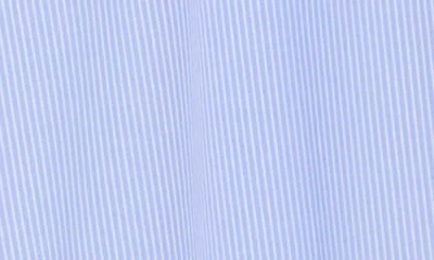 Wayf Stripe Ankle Straight Leg Pull-on Pants In Blue
