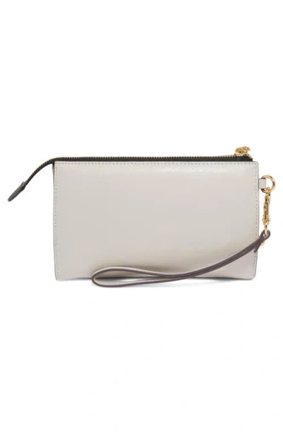 Aimee Saddle Up Leather Wristlet In Multi