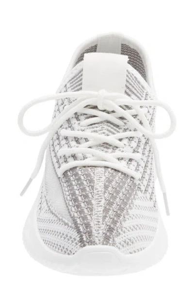 Tahari Patterned Knit Sneaker In Multi