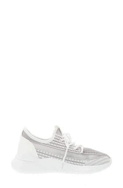 Tahari Patterned Knit Sneaker In Multi