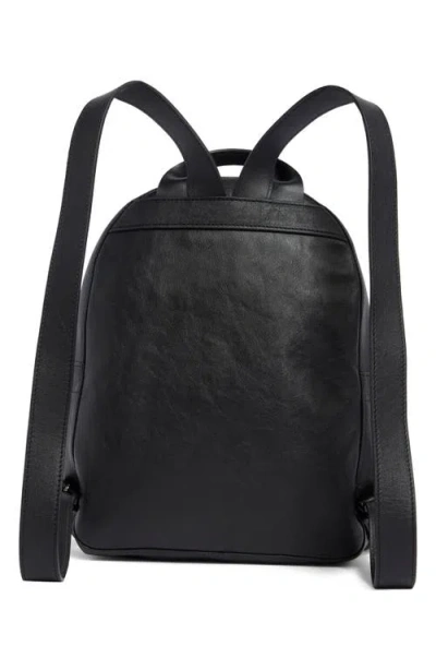 Longchamp Small 3d Leather Backpack In Black