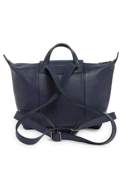 Longchamp Top Handle Backpack In Blue