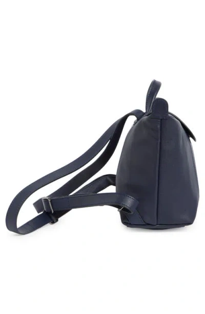 Longchamp Top Handle Backpack In Blue