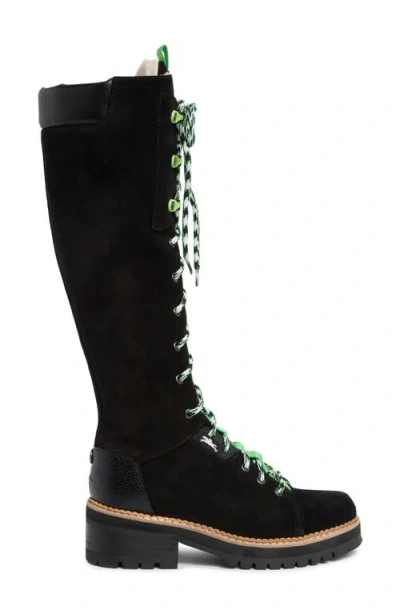 Longchamp Knee High Boot In Black