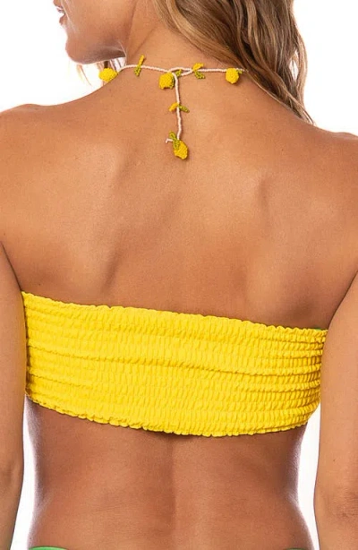 Maaji Cally Reversible Bikini Top In Multi