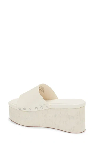 Dkny Alvy Platform Slide Sandal In Multi