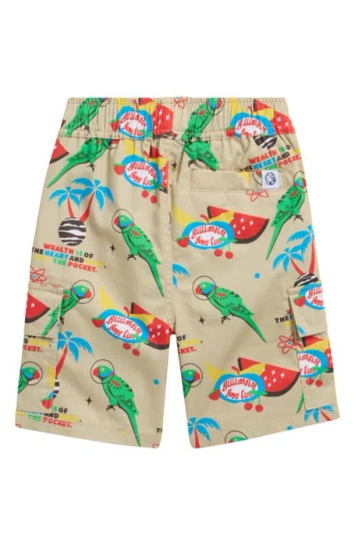 Billionaire Boys Club Kids Birdie Cargo Shorts In Multi