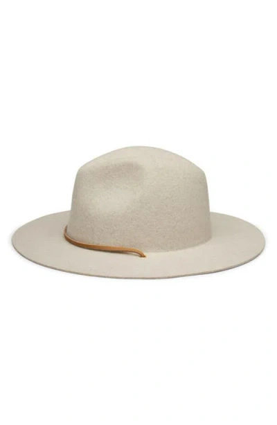 Wyeth Wool Fedora Hat In Red