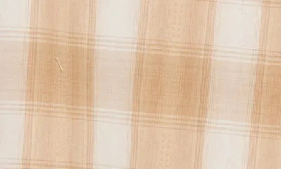 Frye Plaid Short Sleeve Dobby Button-up Shirt In Multi