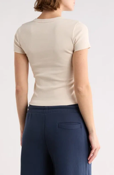 Off-white Fitted Tee In Neutral