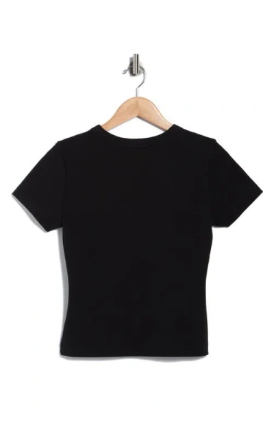 Off-white Fitted Tee In Black
