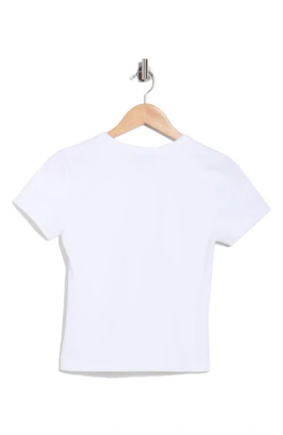 Off-white Fitted Tee In White