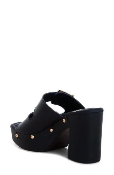 Rag & Co Kenna Double Buckle Strap Platform Sandal In Multi