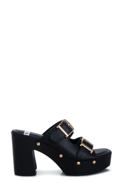 Rag & Co Kenna Double Buckle Strap Platform Sandal In Multi