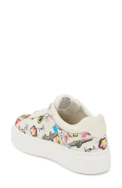 Marc Jacobs Bold Logo Platform Sneaker In White