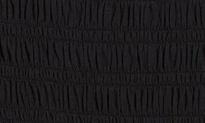 Vigoss Smocked T-shirt In Black