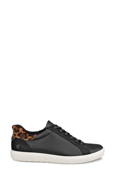 Ecco Soft 7 Sneaker In Black