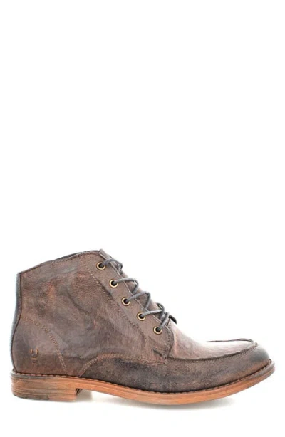 Roan Cass Distressed Leather Boot In Blue
