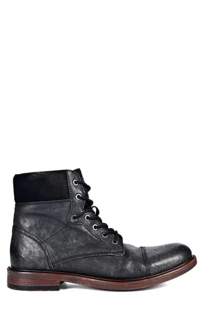 Roan Lecture Leather Lace-up Boot In Multi