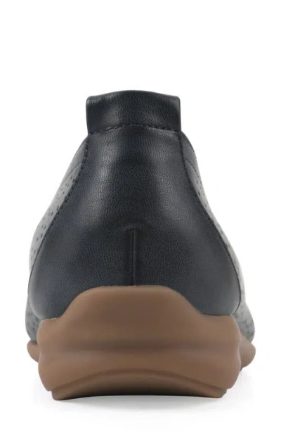 Cliffs By White Mountain Cortney Perforated Ballet Flat In Blue