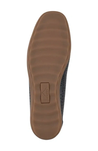 Cliffs By White Mountain Cortney Perforated Ballet Flat In Blue