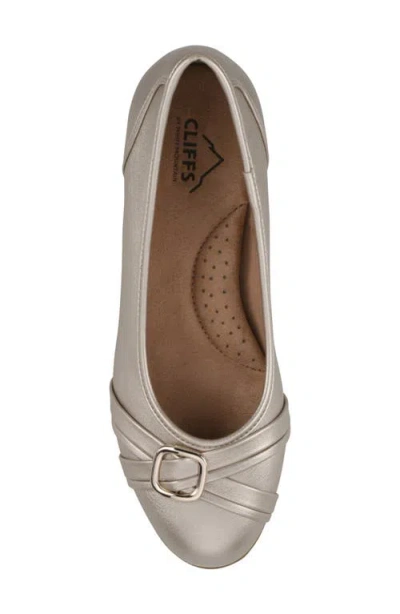 Cliffs By White Mountain Calming Buckle Strap Flat In Multi
