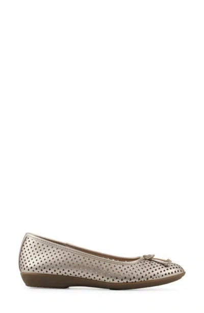 Cliffs By White Mountain Wide Width Carris Ballet Flat In Multi