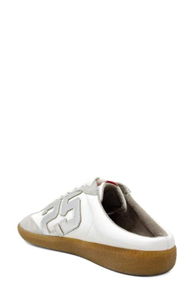 Shushop Open Mule In Silver