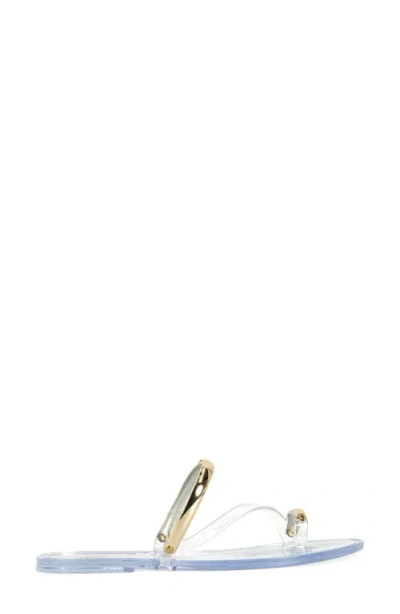 Shushop Dottie Toe Loop Sandal In Multi