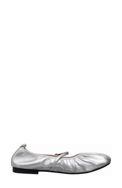 Antelope Mila Ballet Flat In Silver