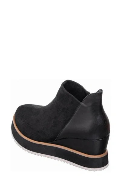 Antelope Imani Platform Wedge Bootie In Black