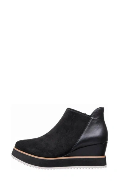 Antelope Imani Platform Wedge Bootie In Black