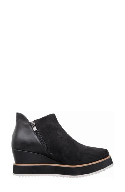 Antelope Imani Platform Wedge Bootie In Black