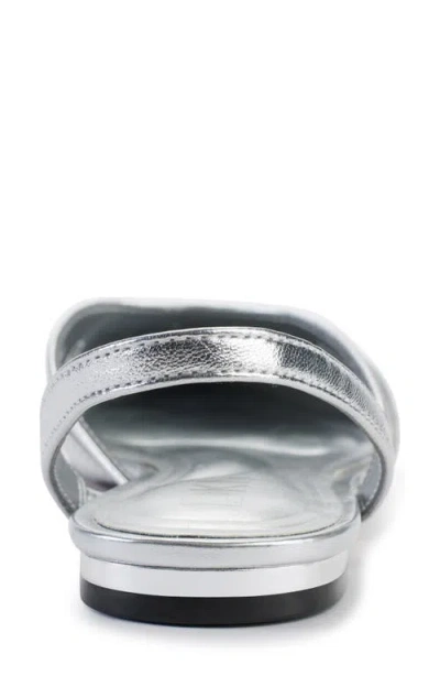 Dkny Verity Slingback Flat In Silver