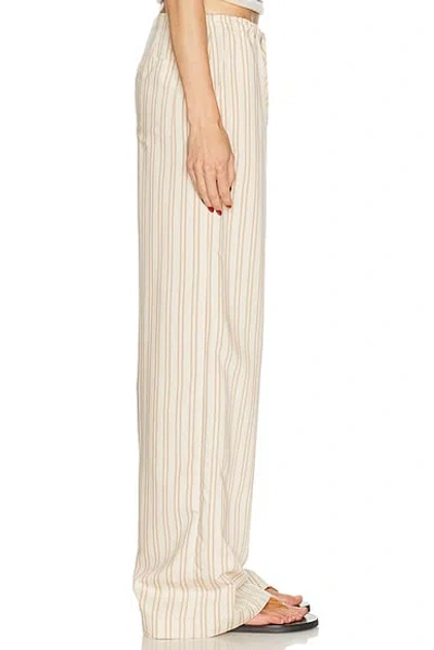 Sablyn Gemma Stripe Pull On Pant In Neutral