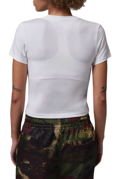 Jordan Flight Graphic T-shirt In White