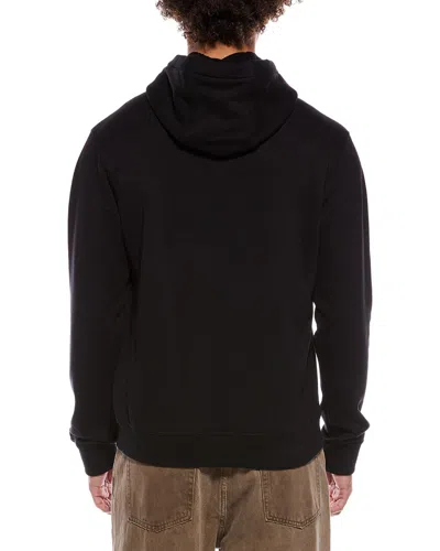 Burberry Drawstring Hooded Sweatshirt In Black
