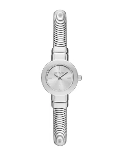 Michael Kors Mini Gramercy Silver-tone Watch In Metallic